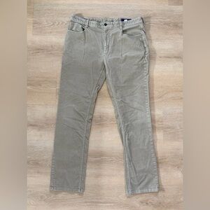 Vineyard Vines Pants Mens 36x34 Beige Corduroy Twill Five Pocket Khaki